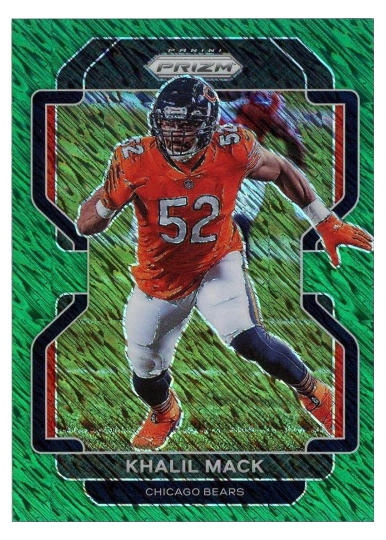 2021 Panini Prizm Base Set Khalil Mack #163 card