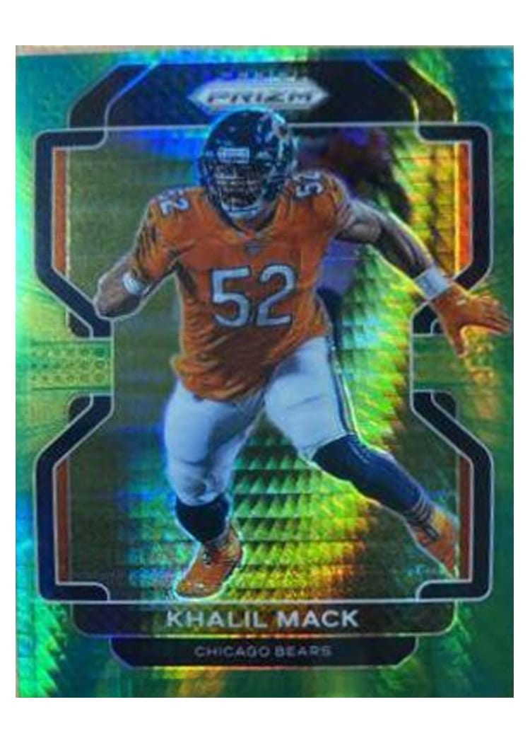 2021 Panini Prizm Base Set Khalil Mack #163 card