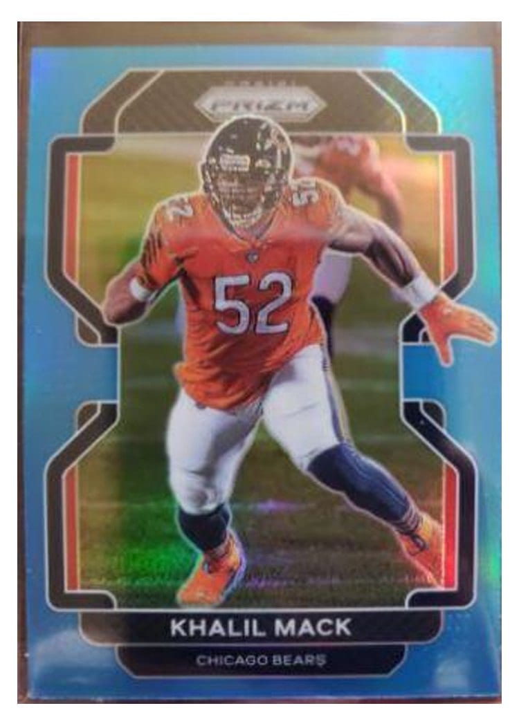 2021 Panini Prizm Base Set Khalil Mack #163 card