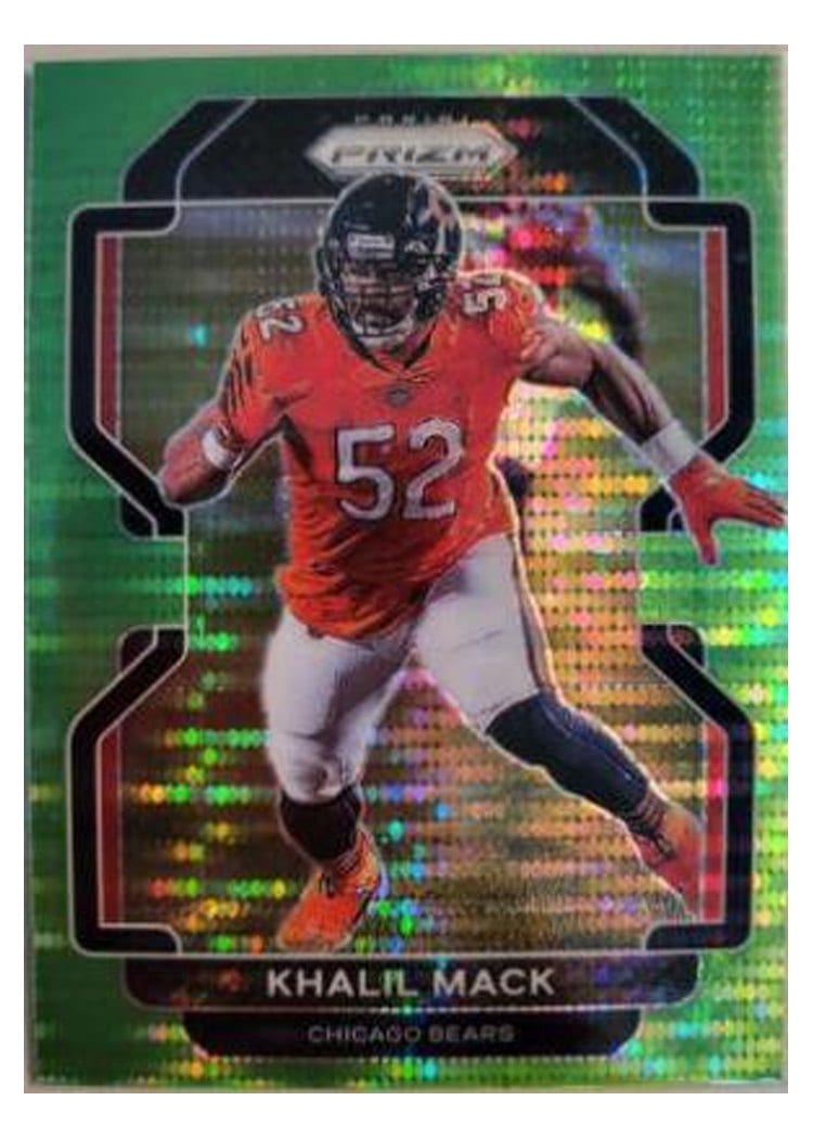 2021 Panini Prizm Base Set Khalil Mack #163 card