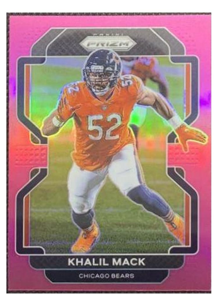 2021 Panini Prizm Base Set Khalil Mack #163 card