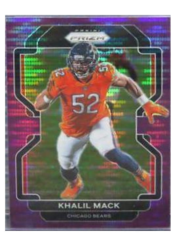 2021 Panini Prizm Base Set Khalil Mack #163 card