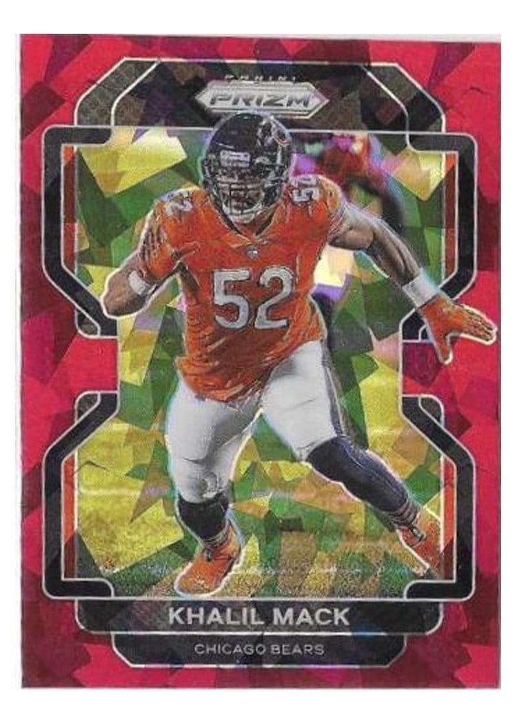 2021 Panini Prizm Base Set Khalil Mack #163 card