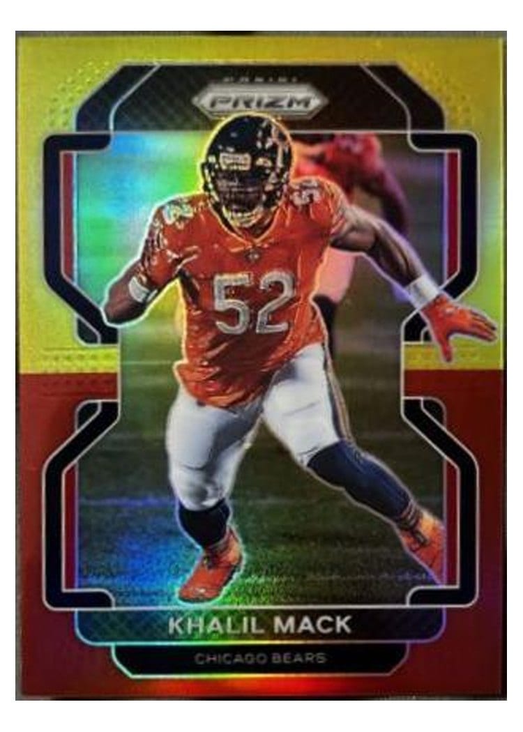 2021 Panini Prizm Base Set Khalil Mack #163 card
