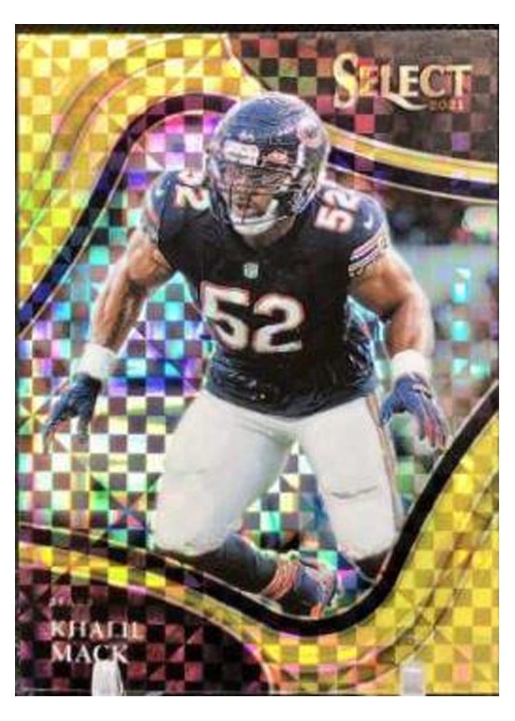 2021 Panini Select Base Set Khalil Mack #308 card