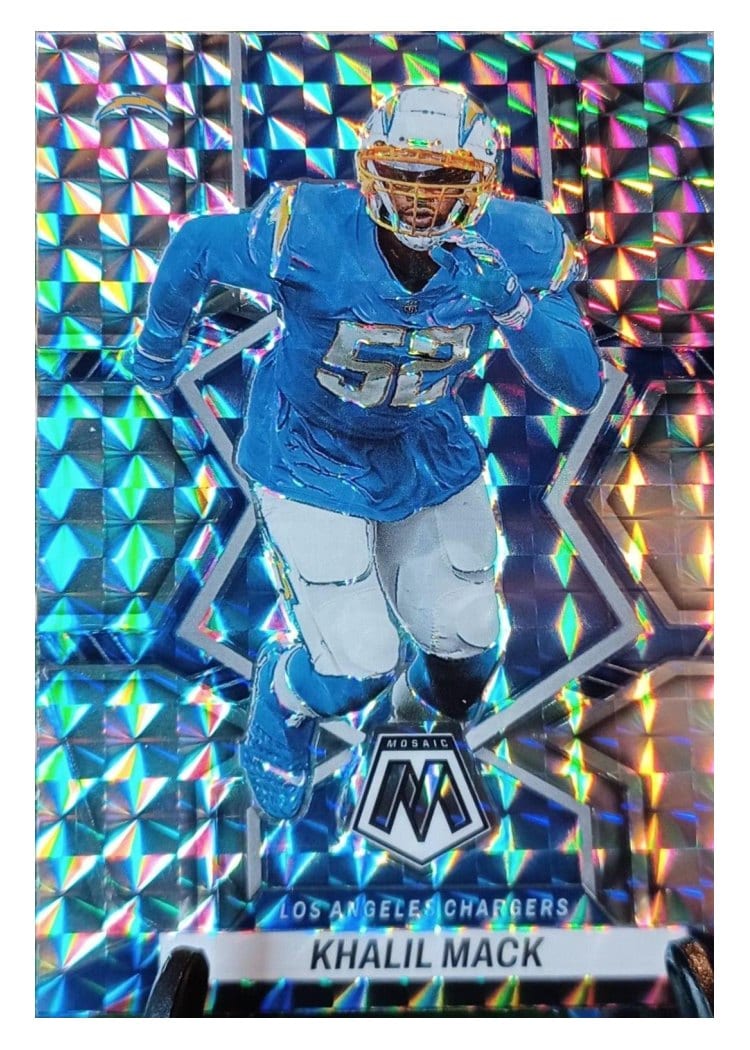2022 Panini Mosaic Base Set Khalil Mack #203 card