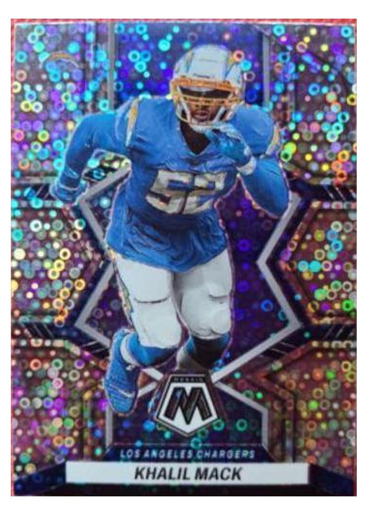 2022 Panini Mosaic Base Set Khalil Mack #203 card