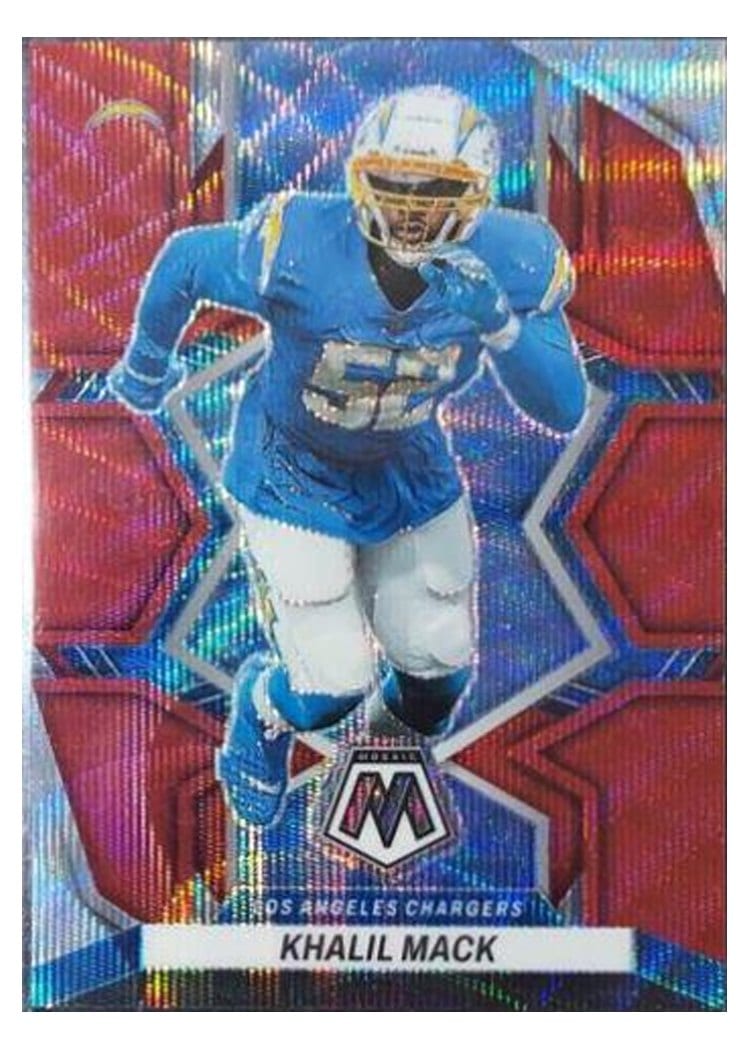 2022 Panini Mosaic Base Set Khalil Mack #203 card