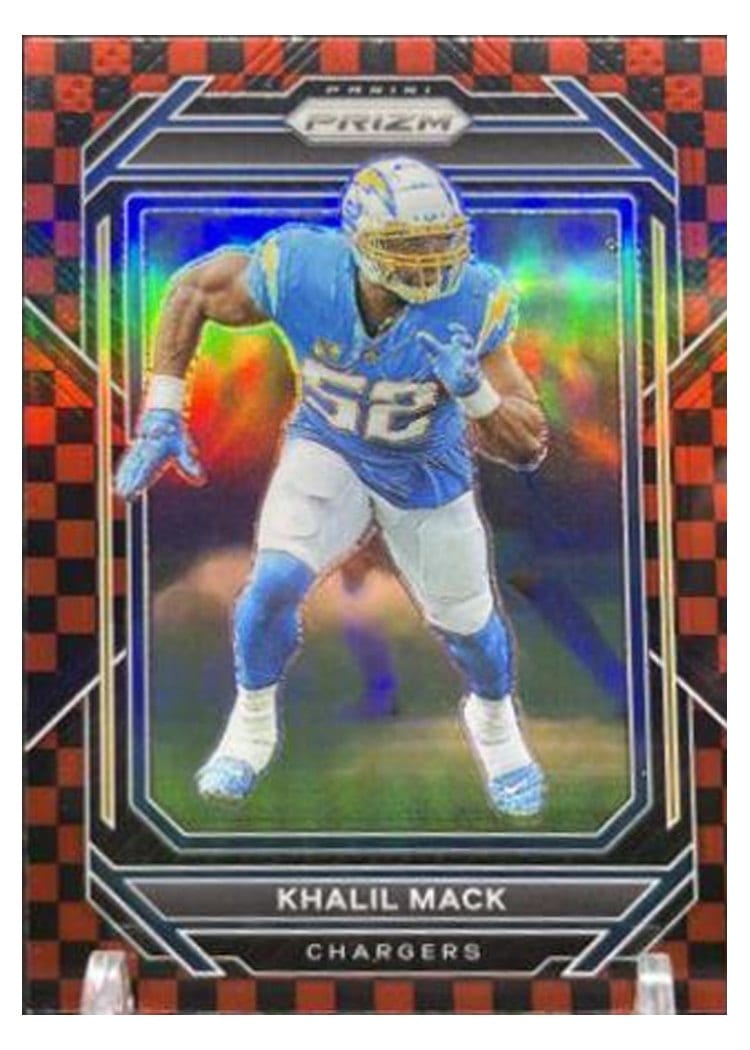 2022 Panini Prizm Base Set Khalil Mack #154 card