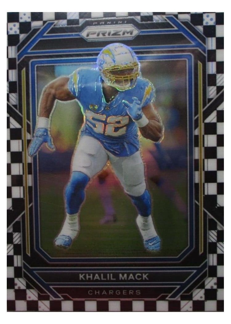 2022 Panini Prizm Base Set Khalil Mack #154 card