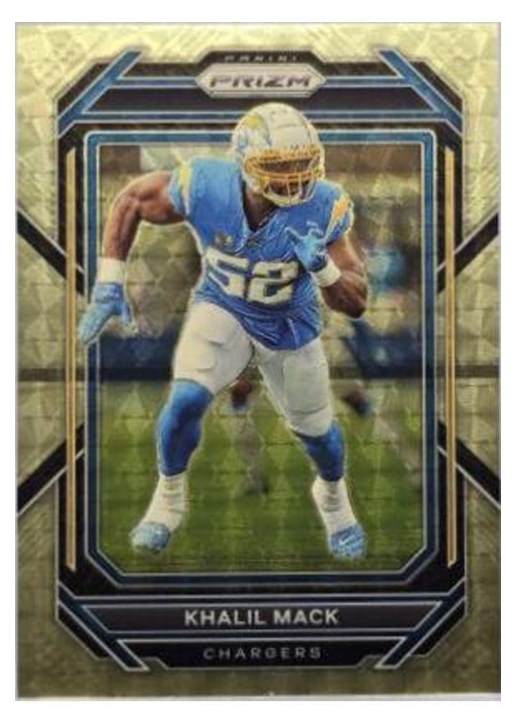 2022 Panini Prizm Base Set Khalil Mack #154 card