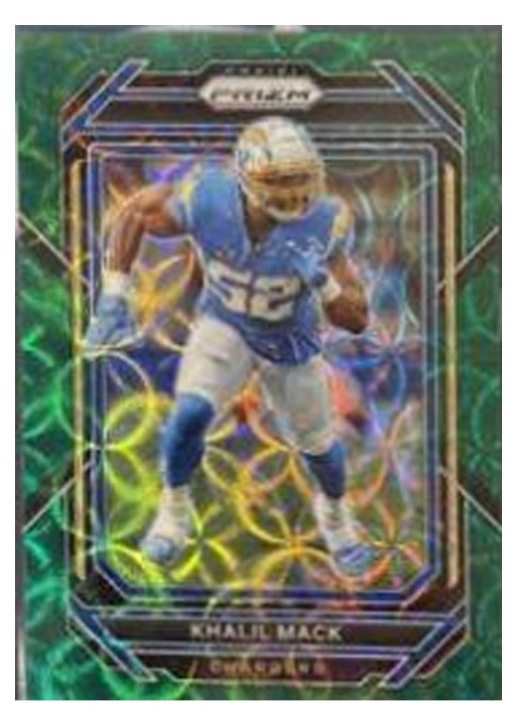 2022 Panini Prizm Base Set Khalil Mack #154 card