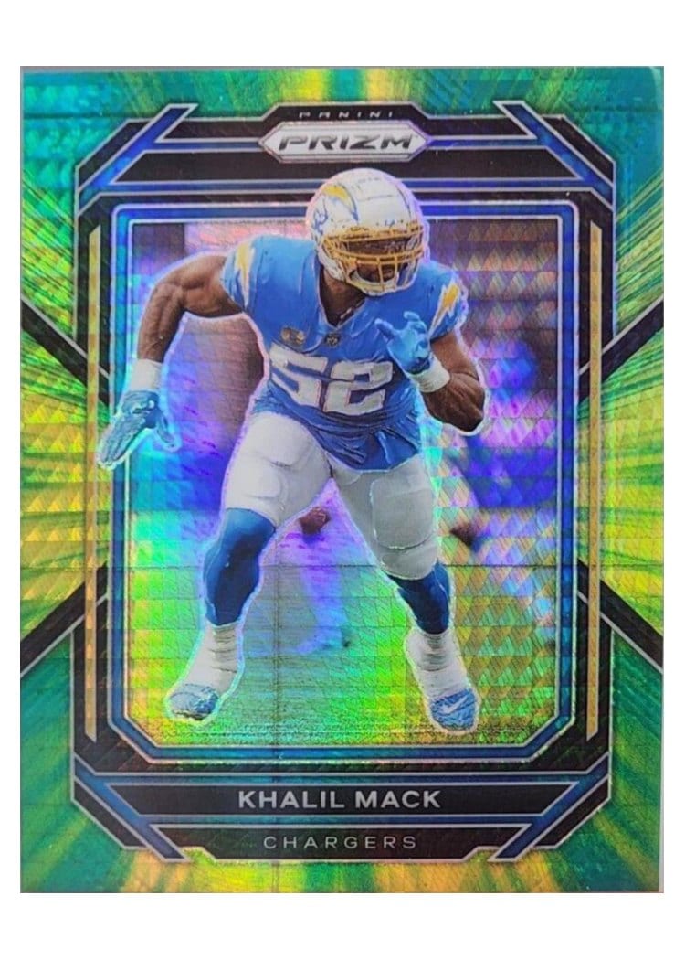 2022 Panini Prizm Base Set Khalil Mack #154 card