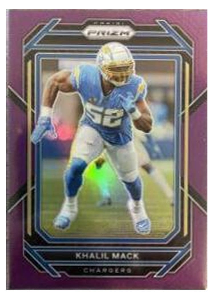 2022 Panini Prizm Base Set Khalil Mack #154 card