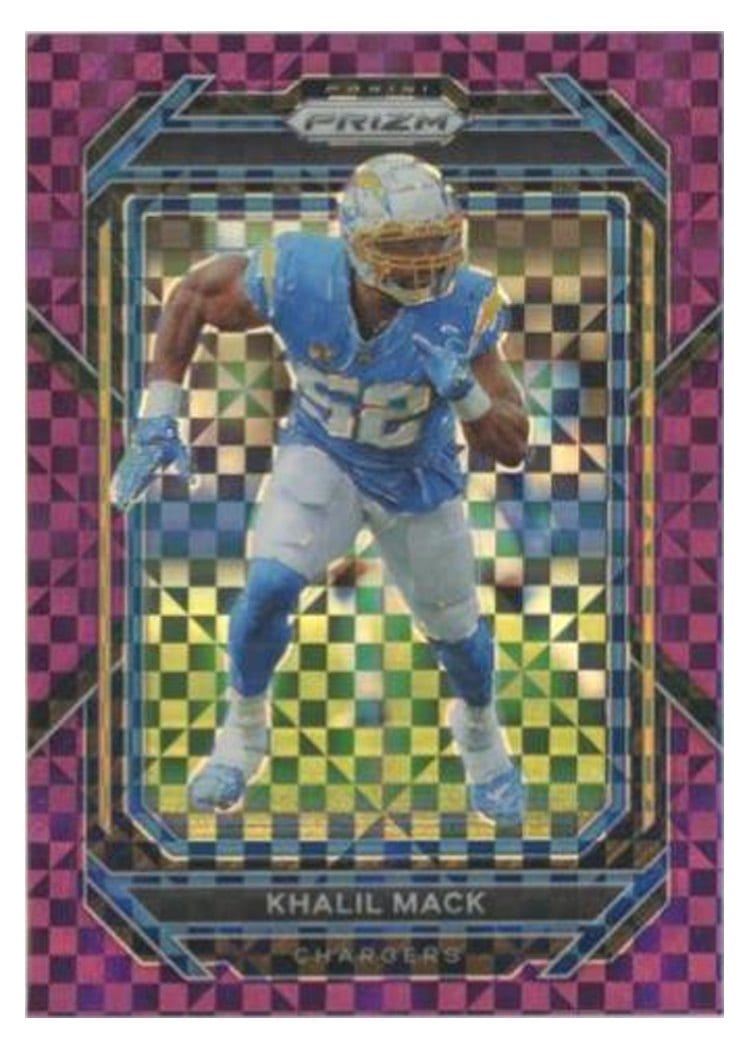 2022 Panini Prizm Base Set Khalil Mack #154 card