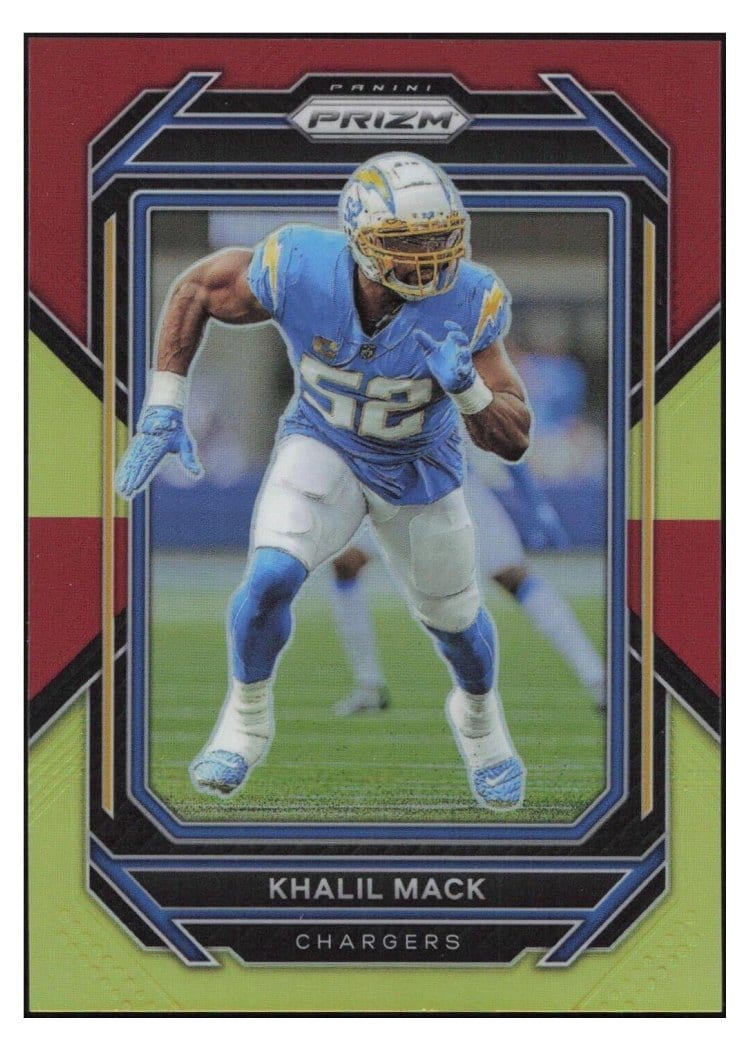 2022 Panini Prizm Base Set Khalil Mack #154 card