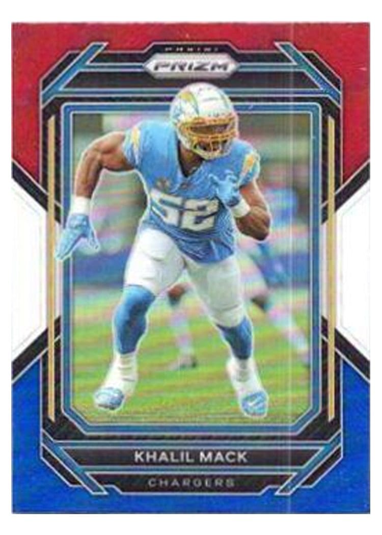 2022 Panini Prizm Base Set Khalil Mack #154 card