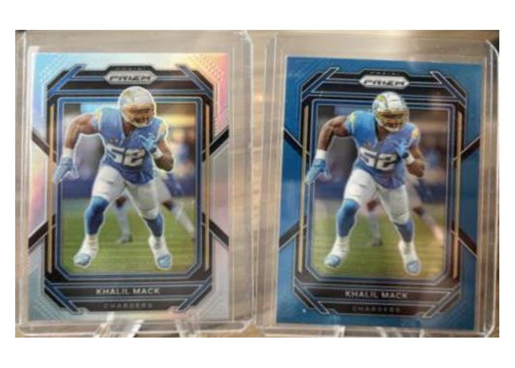 2022 Panini Prizm Base Set Khalil Mack #154 card