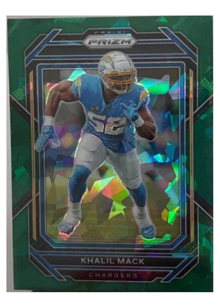 2022 Panini Prizm Base Set Khalil Mack #154 card