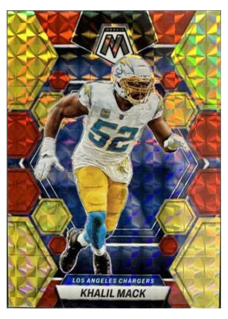 2023 Panini Mosaic Base Set Khalil Mack #132 card