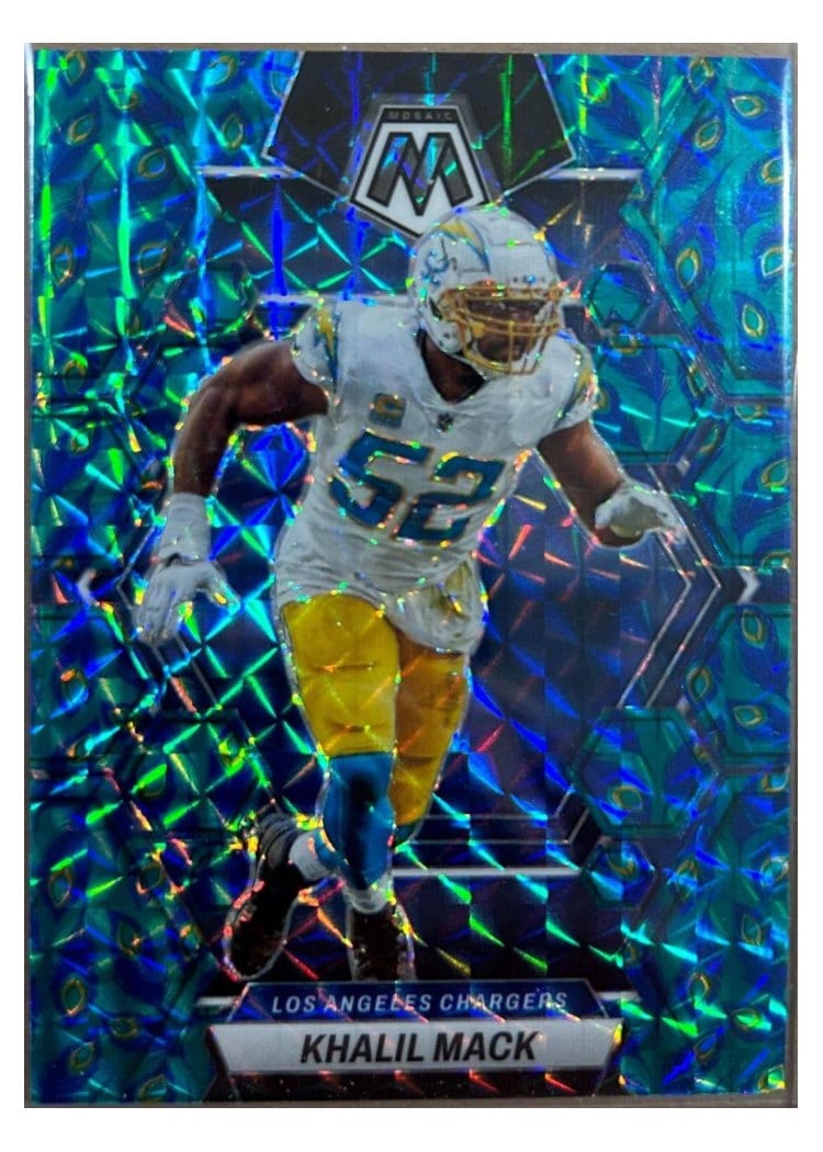 2023 Panini Mosaic Base Set Khalil Mack #132 card