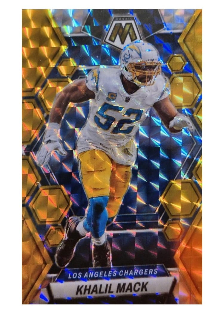 2023 Panini Mosaic Base Set Khalil Mack #132 card