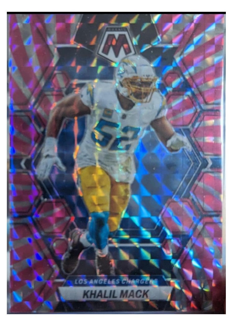 2023 Panini Mosaic Base Set Khalil Mack #132 card