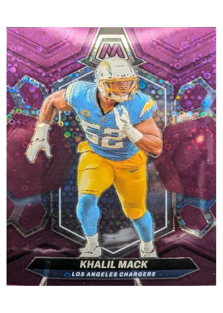 2024 Panini Mosaic Base Set Khalil Mack #125 card