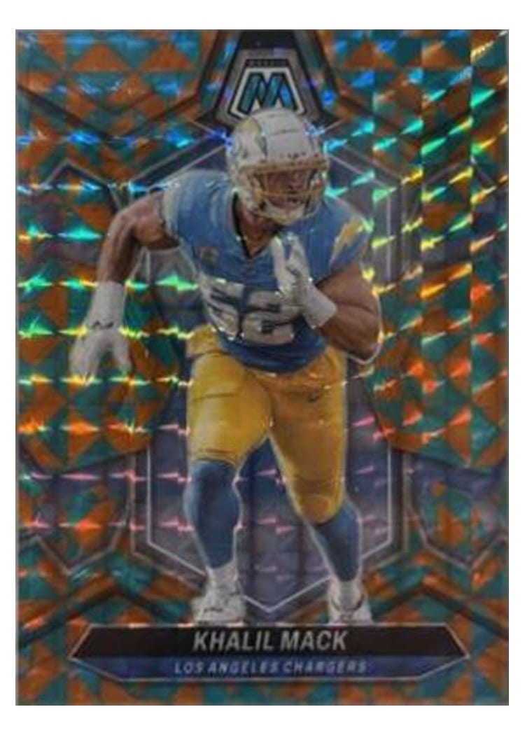 2024 Panini Mosaic Base Set Khalil Mack Tessellation #125 card