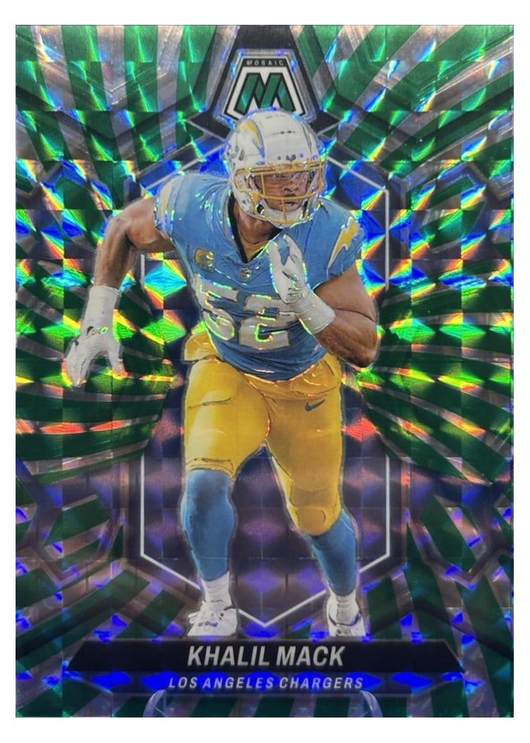 2024 Panini Mosaic Base Set Khalil Mack #125 card