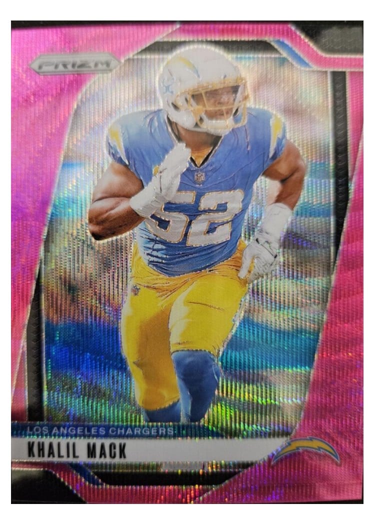 2024 Panini Prizm Base Set Khalil Mack #162 card