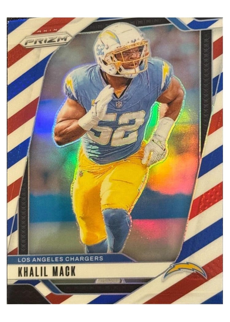 2024 Panini Prizm Base Set Khalil Mack #162 card