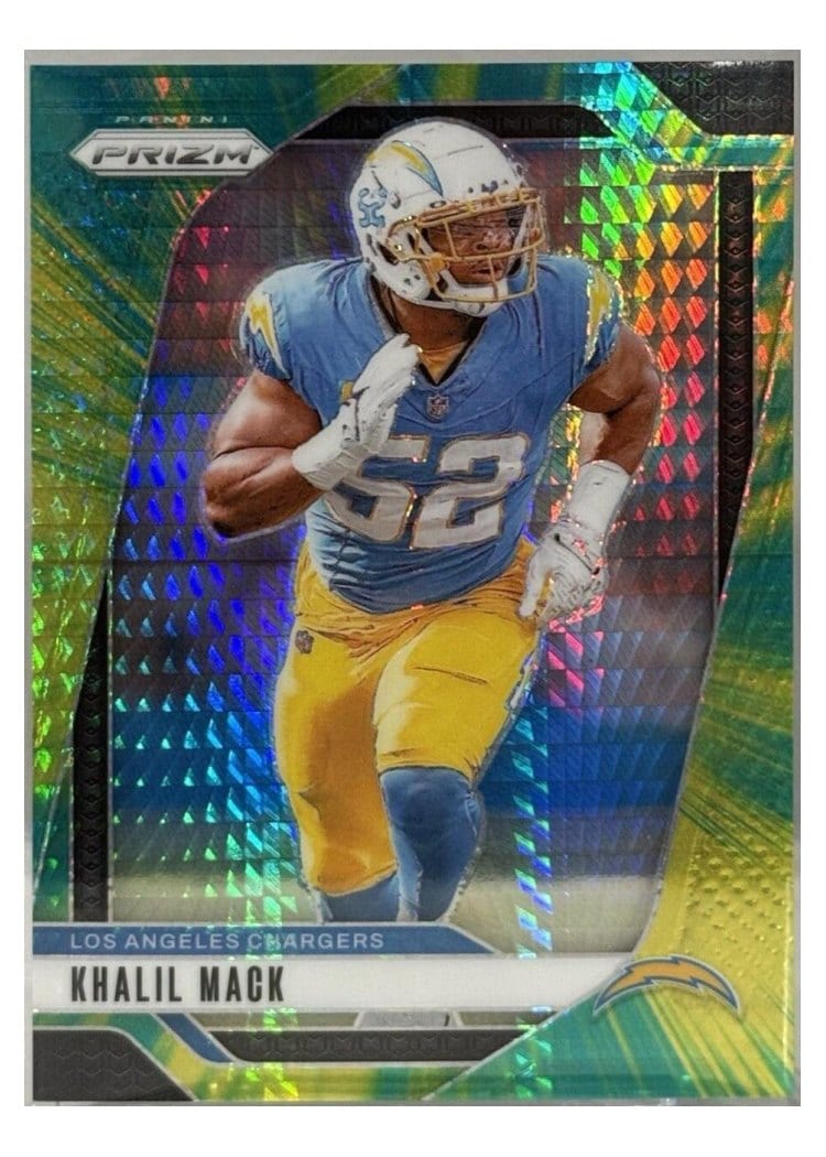 2024 Panini Prizm Base Set Khalil Mack #162 card