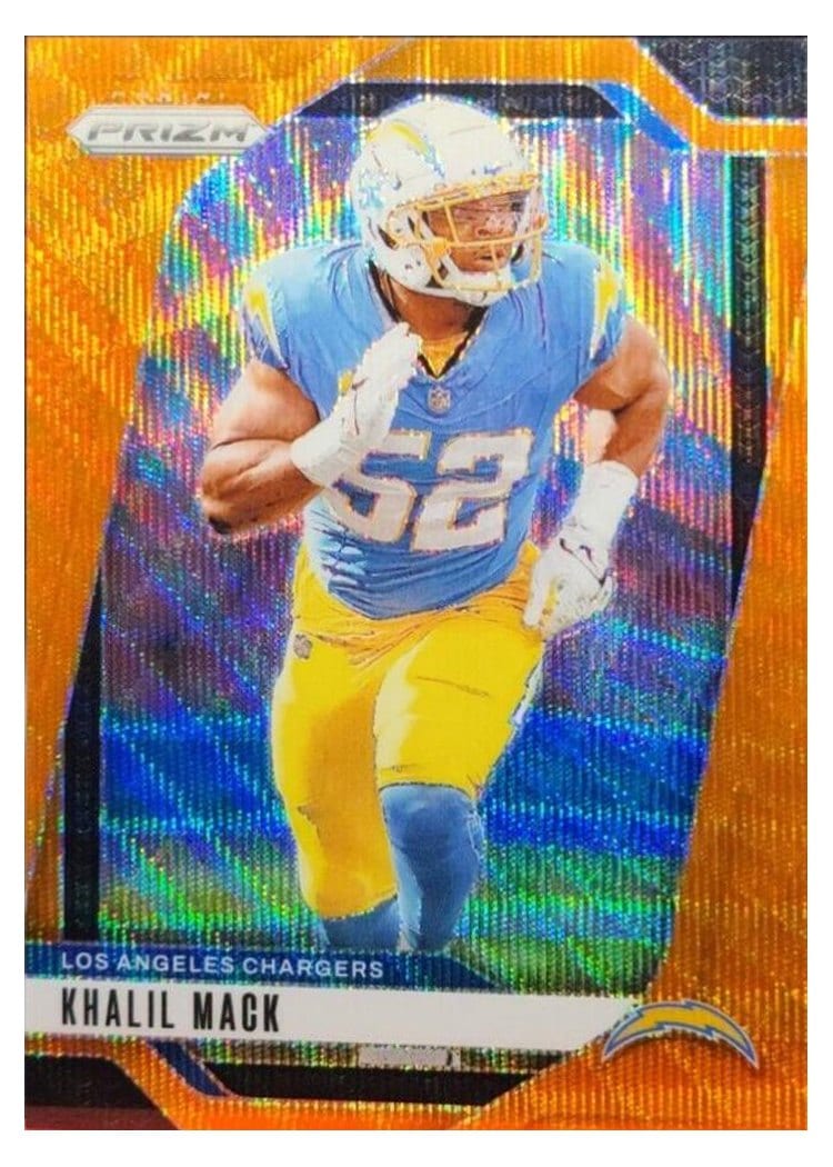 2024 Panini Prizm Base Set Khalil Mack #162 card