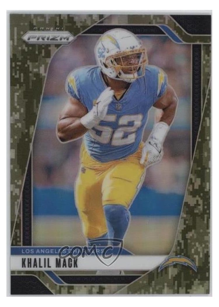 2024 Panini Prizm Base Set Khalil Mack #162 card
