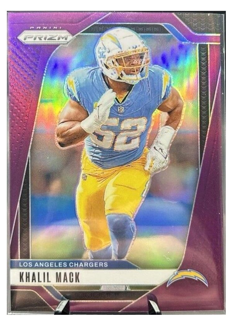 2024 Panini Prizm Base Set Khalil Mack #162 card