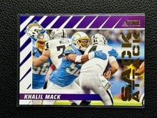 2024 Score Sack Attack Khalil Mack #9 card