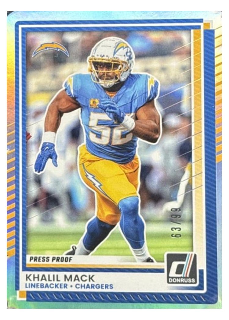 2025 Donruss Base Set Khalil Mack #88 card