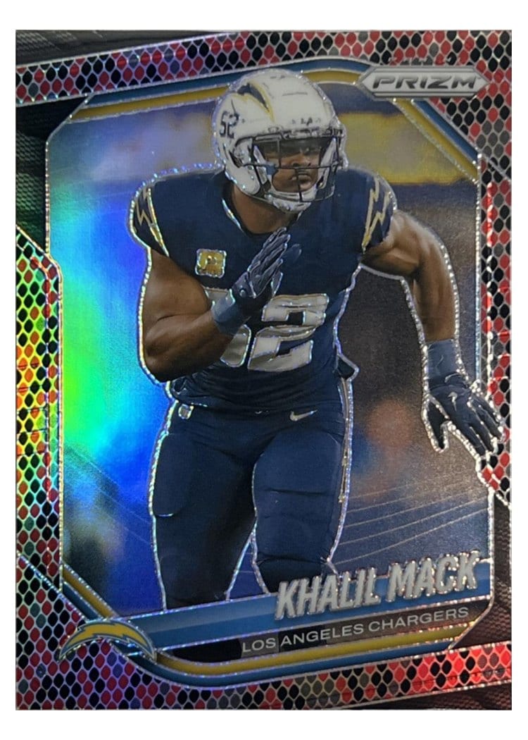 2025 Panini Prizm Base Set Khalil Mack #161 card