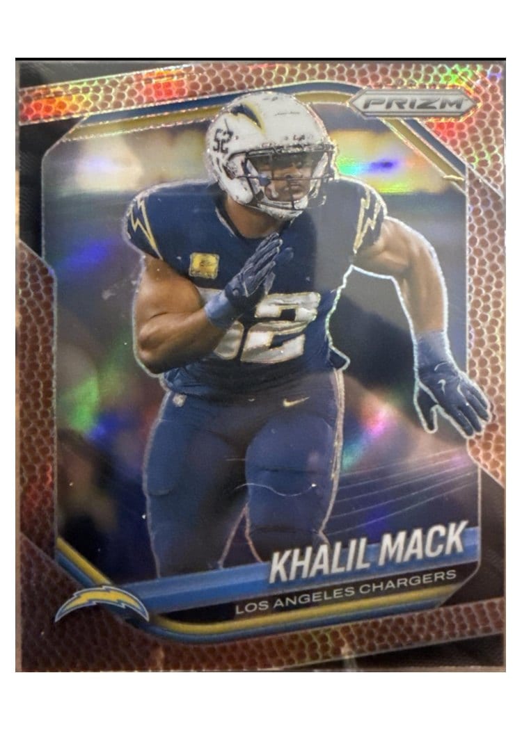 2025 Panini Prizm Base Set Khalil Mack #161 card