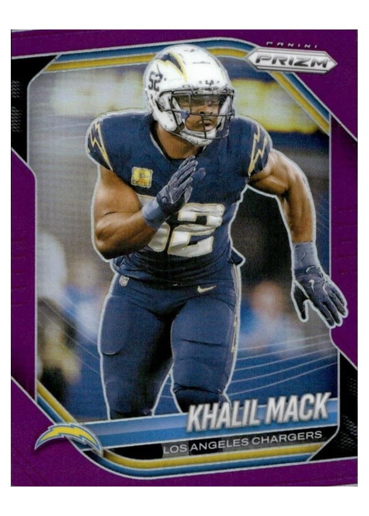 2025 Panini Prizm Base Set Khalil Mack #161 card