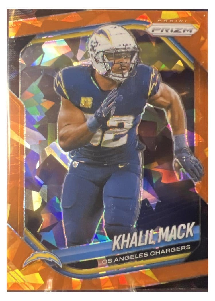 2025 Panini Prizm Base Set Khalil Mack #161 card