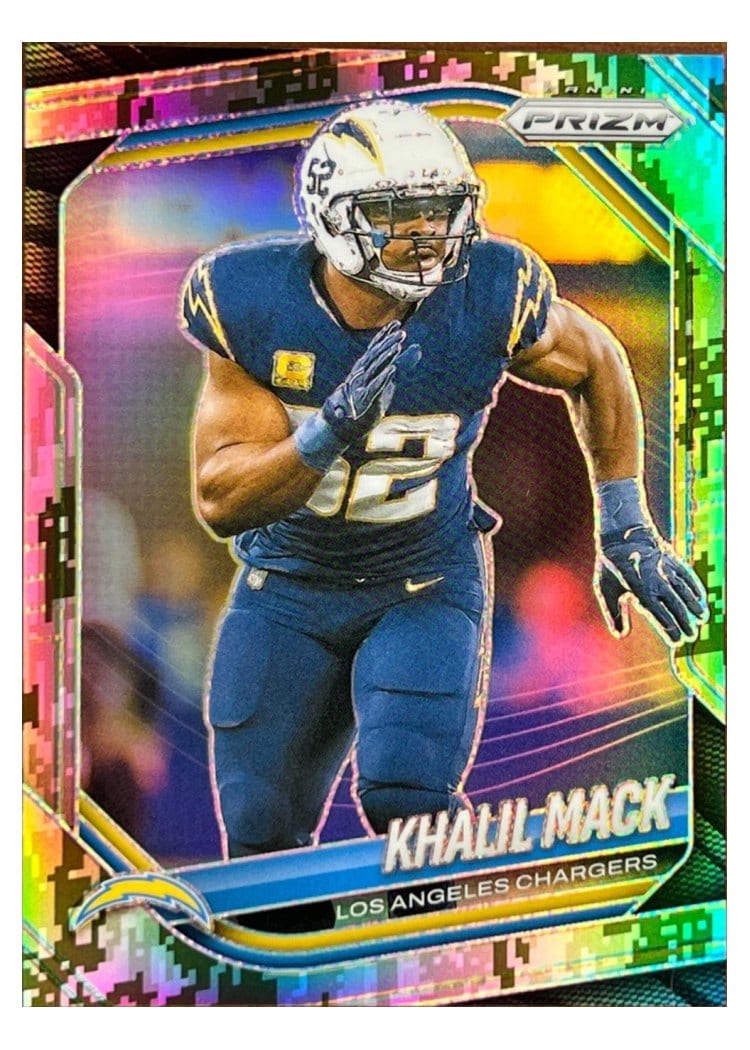 2025 Panini Prizm Base Set Khalil Mack #161 card
