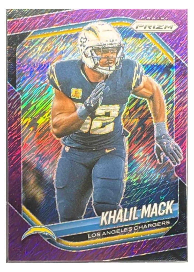 2025 Panini Prizm Base Set Khalil Mack #161 card