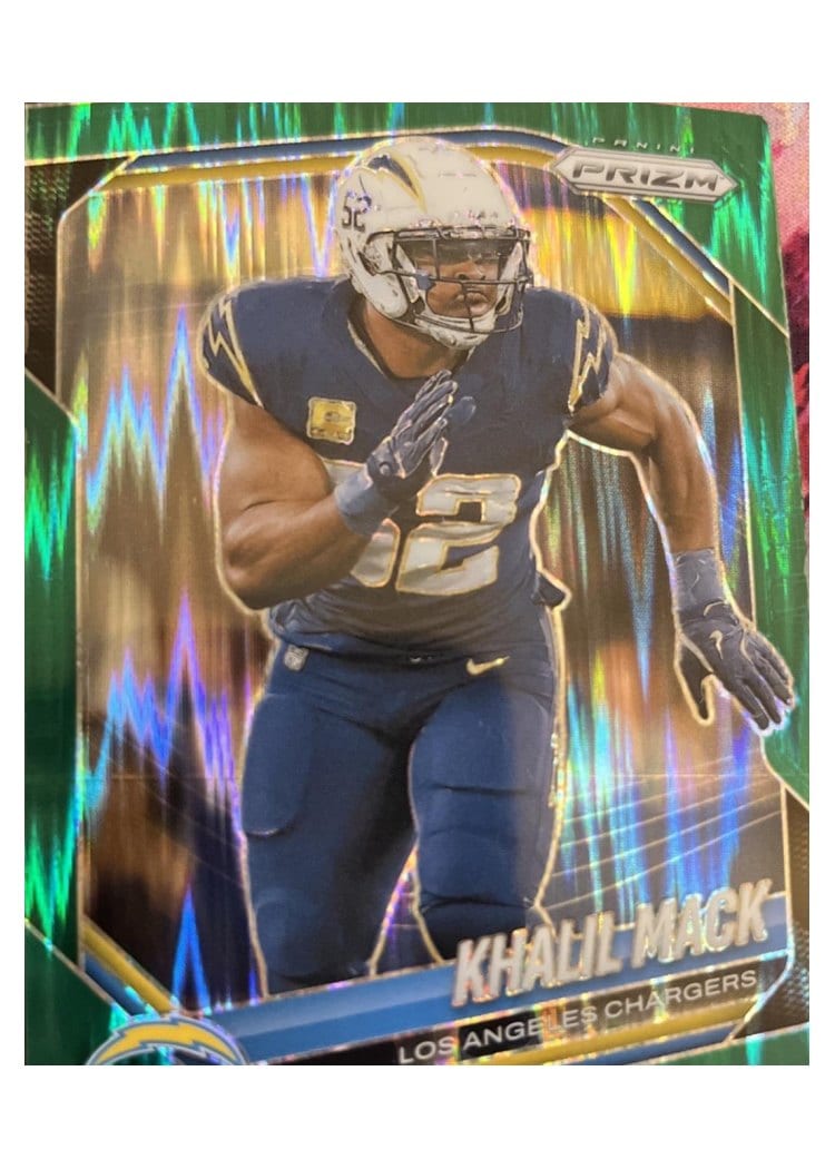 2025 Panini Prizm Base Set Khalil Mack #161 card