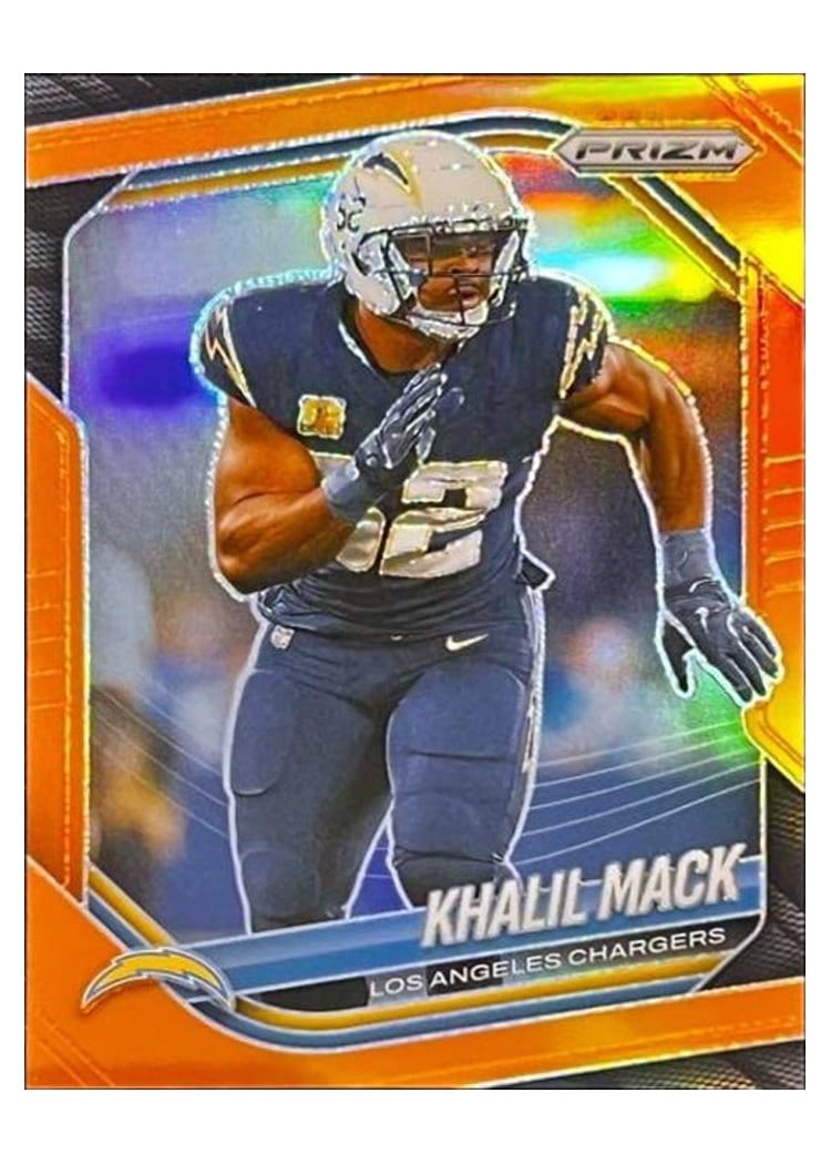 2025 Panini Prizm Base Set Khalil Mack #161 card