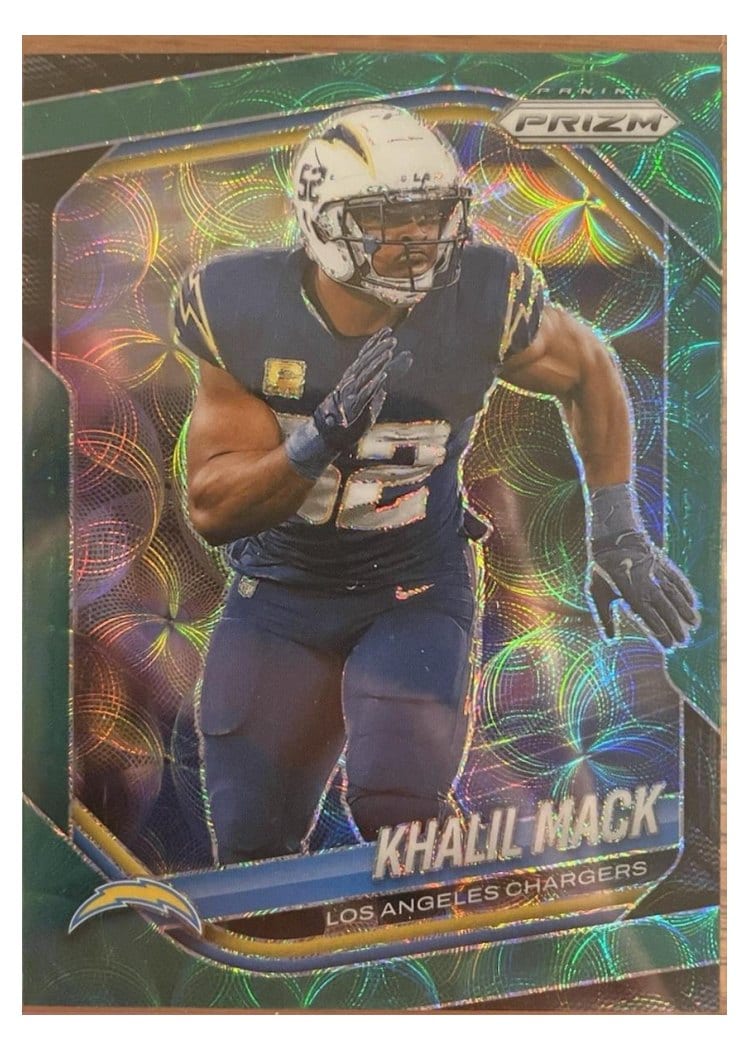 2025 Panini Prizm Base Set Khalil Mack #161 card