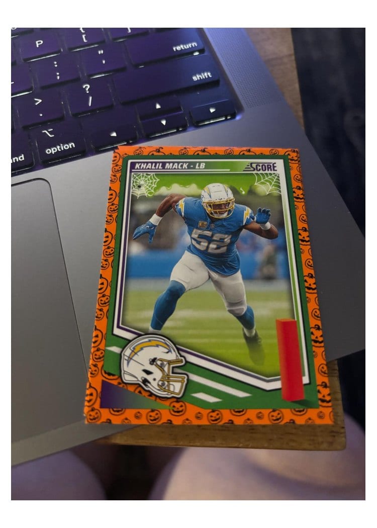 2025 Score-A-Treat Base Set Khalil Mack #14 card