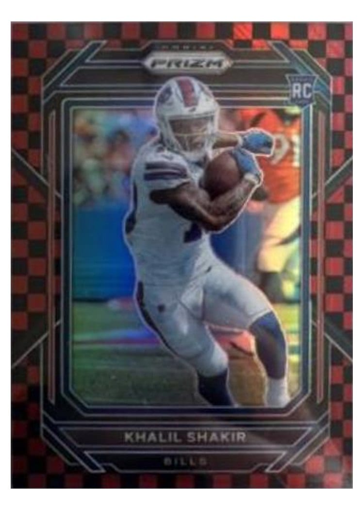 2022 Panini Prizm Base Set Khalil Shakir #355 card