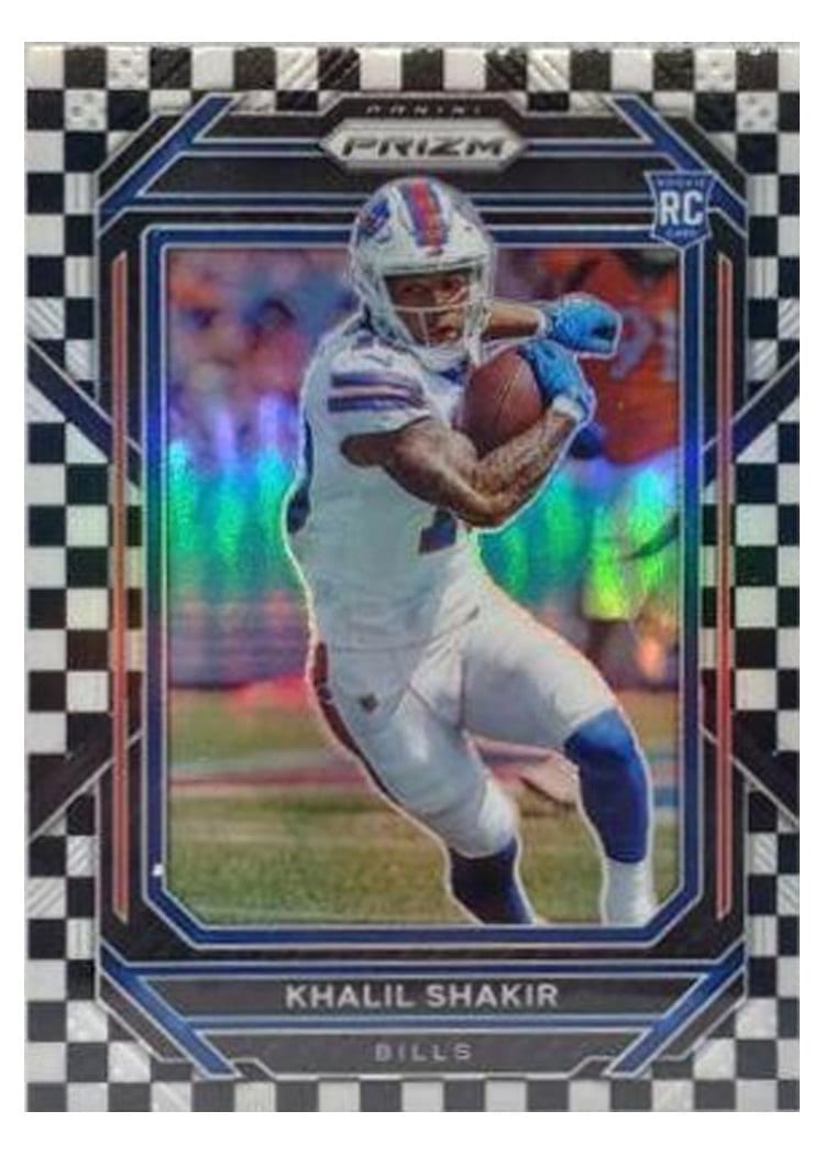 2022 Panini Prizm Base Set Khalil Shakir #355 card